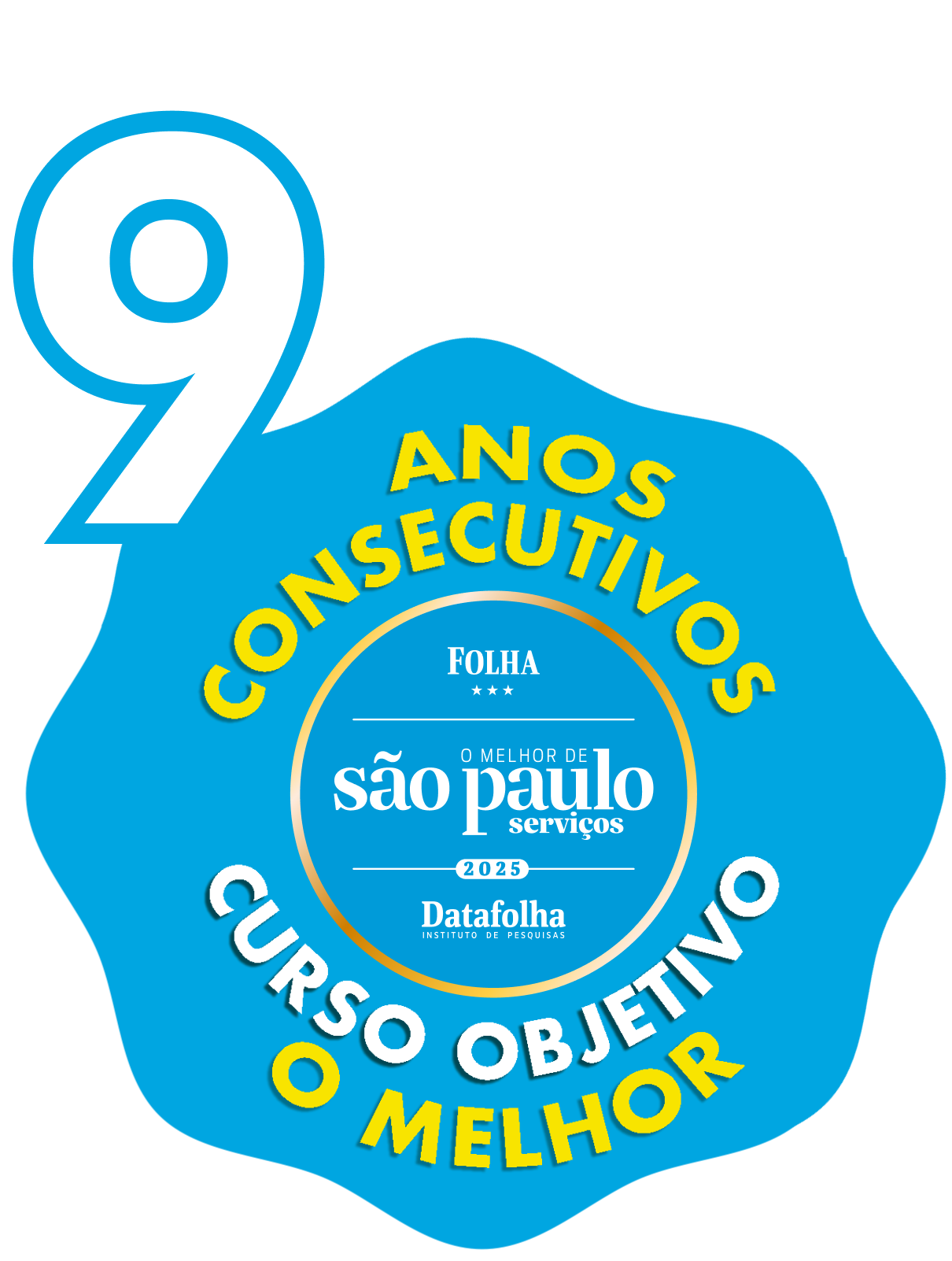 Selo 9 anos consecutivos
